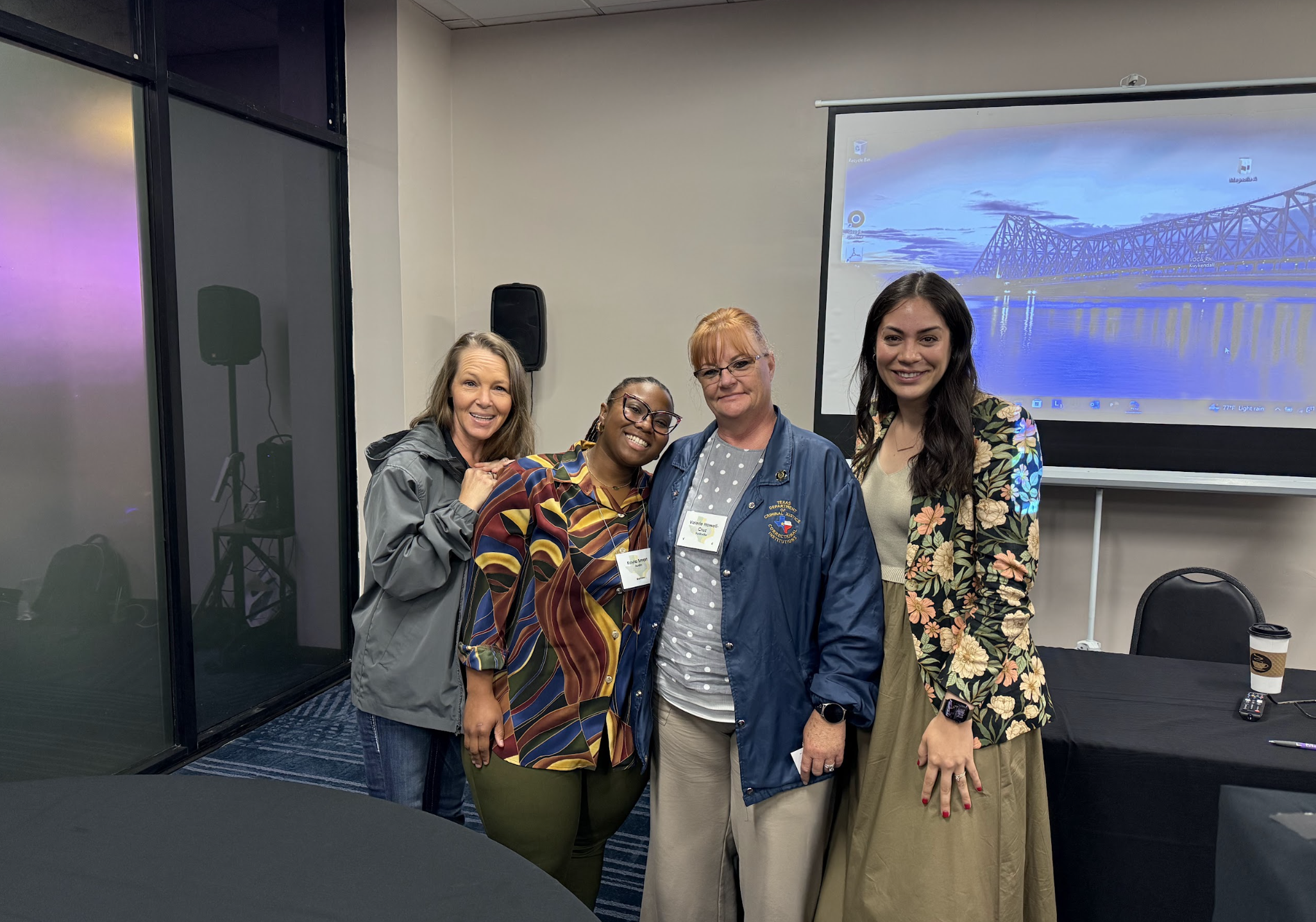 Sydney Kessler Zuiker with corporate partners at ConocoPhillips