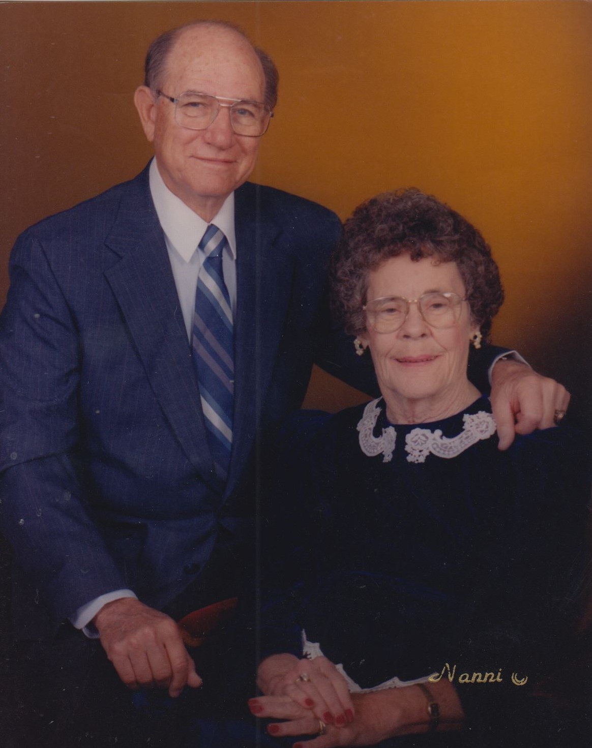 Leslie and June Kessler formal portrait