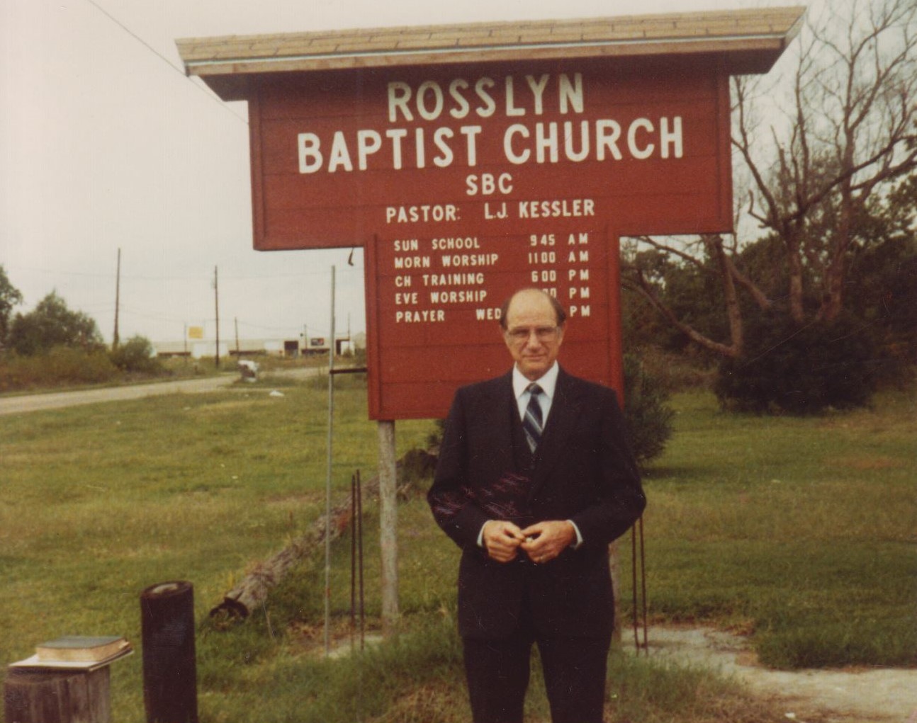 Leslie Kessler as a pastor